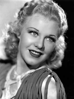 Ginger Rogers Portrait Photograph