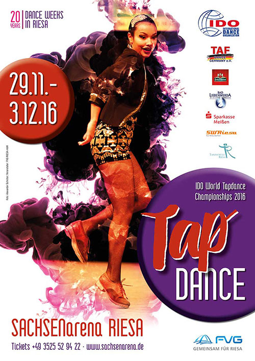 2016 Tap Dancong World Championships Poster